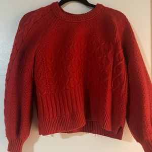 Madewell Cable Knit Sweater